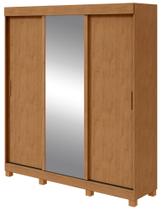 Guarda Roupa Saion 3 Portas com Pés 1 Porta Glass - Lopas Guarda Roupa Saion 3 Portas com Pés 1 Porta Glass - Lopas