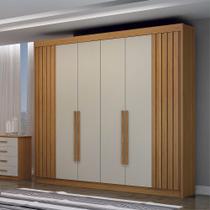 Guarda Roupa São Carlos Luxo 6 Portas em MDF Leifer