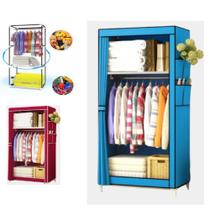 Guarda roupa sapateira prateleiras organizador armario brinquedos portatil quarto praia cabideiro