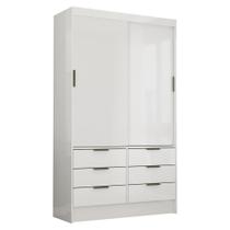 Guarda-Roupa Sevilha 2 Portas 6 Gavetas Carioca Móveis