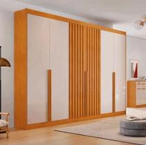 Guarda roupa siena 06 pts. - nature/offwhite Guarda roupa siena 06 pts. - nature/offwhite