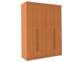Guarda-roupa Solteiro 2 Gavetas 4 Portas Kappesberg Roma