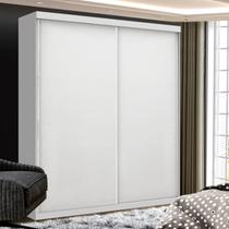 Guarda-Roupa Solteiro 2 Porta de Correr Luna Yescasa Branco