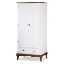Guarda Roupa Solteiro 2 Portas 1 Gaveta 60406 Linz Móveis