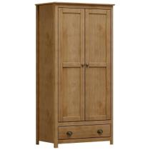 Guarda Roupa Solteiro 2 Portas 1 Gaveta Madeira Maciça Mazzaro F06 Freijó - Lyam Decor Guarda Roupa Solteiro 2 Portas 1 Gaveta Madeira Maciça Mazzaro F06 Freijó - Lyam Decor