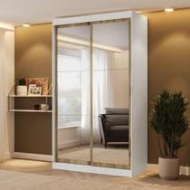 Guarda Roupa Solteiro 2 Portas 2 Gavetas Espelhos Branco Carraro Guarda Roupa Solteiro 2 Portas 2 Gavetas Espelhos Branco Carraro