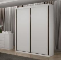 Guarda Roupa Solteiro 2 Portas 3 Gavetas - Búzios-Neve - Star Móveis