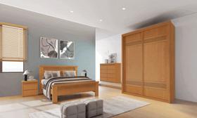 Guarda Roupa Solteiro 2 Portas 3 Gavetas - Pietro - Bettio