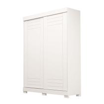Guarda Roupa Solteiro 2 portas Ayla ACP MÓVEIS Branco - 100% MDF