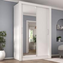 Guarda Roupa Solteiro 2 Portas - com Espelho Liz Yescasa