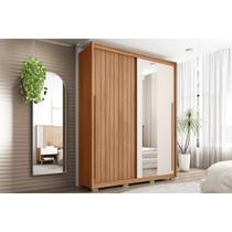 Guarda Roupa Solteiro 2 Portas de Correr (1 Ripada e 1 c/ Espelho) e 3 Gavetas Moviment 1.8 Lux Flex Freijo/Off White ou Sued - Caemmun Guarda Roupa Solteiro 2 Portas de Correr (1 Ripada e 1 c/ Espelho) e 3 Gavetas Moviment 1.8 Lux Flex Freijo/Off White ou Sued - Caemmun