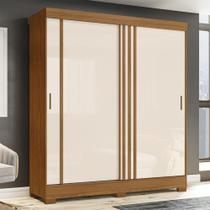 Guarda Roupa Solteiro 2 Portas de Correr 2 Gavetas Briz