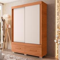 Guarda-roupa Solteiro 2 Portas de Correr 2 Gavetas Sereno