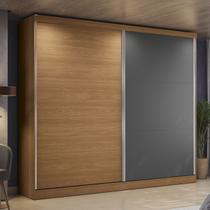 Guarda Roupa Solteiro 2 Portas de Correr 4 Gavetas 270cm T583 Kappesberg Guarda Roupa Solteiro 2 Portas de Correr 4 Gavetas 270cm T583 Kappesberg