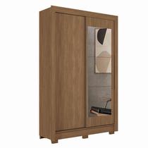 Guarda Roupa Solteiro 2 portas de correr com espelho Lapa Jatobá - Santos Andirá