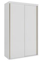 Guarda Roupa Solteiro 2 Portas de Correr MDF 138 cm Lotus Belmax