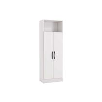 Guarda Roupa Solteiro 2 Portas Multiuso N408 Branco - Kappesberg