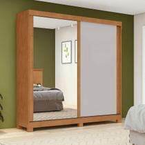 Guarda Roupa Solteiro 2 Portas Zeine Lopas Amêndoa Guarda Roupa Solteiro 2 Portas Zeine Lopas Amêndoa