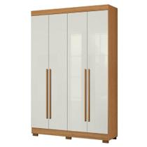 Guarda Roupa Solteiro 2030240 4 Portas 154 Cm Cinamomo Off White Armoveis Guarda Roupa Solteiro 2030240 4 Portas 154 Cm Cinamomo Off White Armoveis
