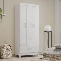 Guarda-Roupa Solteiro 3 Portas 1 Gaveta Prince