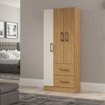 Guarda Roupa Solteiro 3 Portas 2 Gavetas 70x172cm Mdp Carvalho 8003 Menu Guarda Roupa Solteiro 3 Portas 2 Gavetas 70x172cm Mdp Carvalho 8003 Menu