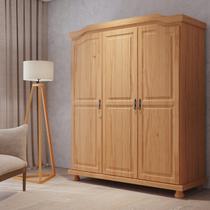 Guarda-roupa Solteiro 3 Portas em Madeira Maciça Bastian Guarda-roupa Solteiro 3 Portas em Madeira Maciça Bastian