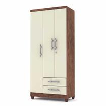 Guarda Roupa Solteiro 3 Portas Line 1001491 Imbuia Rustico Champanhe Vila Rica Guarda Roupa Solteiro 3 Portas Line 1001491 Imbuia Rustico Champanhe Vila Rica