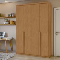 Guarda Roupa Solteiro 4 Portas 2 Gavetas Alonzo 100% MDF