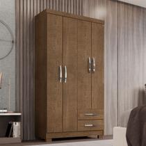 Guarda Roupa Solteiro 4 Portas 2 Gavetas Itapema