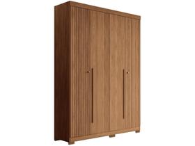 Guarda-roupa Solteiro 4 Portas 2 Gavetas