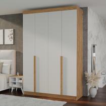 Guarda-roupa Solteiro 4 Portas 3 Gavetas 100% Mdf Marrocos Guarda-roupa Solteiro 4 Portas 3 Gavetas 100% Mdf Marrocos