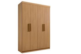 Guarda Roupa Solteiro 4 Portas 3 Gavetas - Colibri-Cinamomo - Móveis D'Doro Guarda Roupa Solteiro 4 Portas 3 Gavetas - Colibri-Cinamomo - Móveis D'Doro