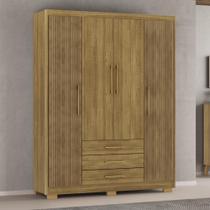 Guarda Roupa Solteiro 4 Portas 3 Gavetas Espanha