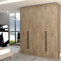 Guarda Roupa Solteiro 4 Portas 3 Gavetas MDF Originale Belmax