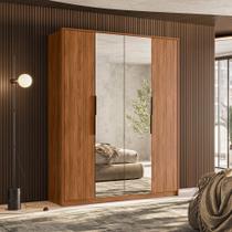 Guarda Roupa Solteiro 4 Portas com 2 Portas com Espelhos Attore Demartêz Guarda Roupa Solteiro 4 Portas com 2 Portas com Espelhos Attore Demartêz