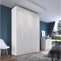 Guarda Roupa Solteiro 4 Portas com Gavetas Compacto Roupeiro PH1714 Herval Guarda Roupa Solteiro 4 Portas com Gavetas Compacto Roupeiro PH1714 Herval