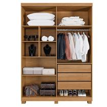 Guarda Roupa Solteiro 4 Portas com Pés New Master Benetil Guarda Roupa Solteiro 4 Portas com Pés New Master Benetil