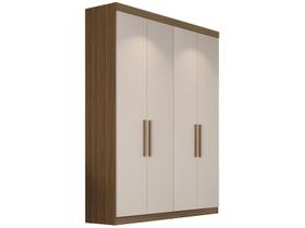 Guarda-Roupa Solteiro 4 Portas Édez Ash, Cedro Guarda-Roupa Solteiro 4 Portas Édez Ash, Cedro