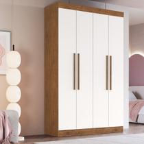 Guarda Roupa Solteiro 4 Portas Em MDF Melbourne Doripel