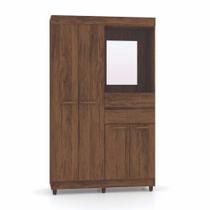 Guarda Roupa Solteiro 4 Portas Vitória 1007980 Imbuia Vila Rica Guarda Roupa Solteiro 4 Portas Vitória 1007980 Imbuia Vila Rica