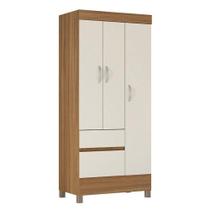 Guarda Roupa Solteiro Amêndola Off White Demóbile