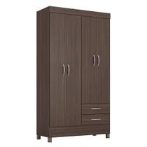 Guarda Roupa Solteiro Astro 4 Portas e 2 Gavetas - Demóbile