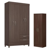 Guarda Roupa Solteiro Astro com Sapateira Multiuso Golden Café - Demóbile Guarda Roupa Solteiro Astro com Sapateira Multiuso Golden Café - Demóbile