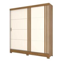 Guarda Roupa Solteiro B352 Nature Off White - Briz Móveis