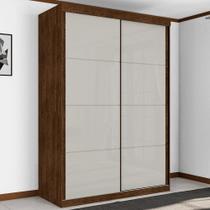 Guarda Roupa Solteiro Belmont 2 Portas Malbec Off White