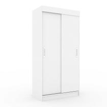 Guarda-Roupa Solteiro Berlim 2PT Branco