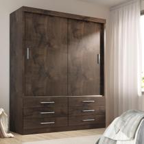 Guarda Roupa Solteiro Capri 2 Portas Correr 6 Gav Guarda Roupa Solteiro Capri 2 Portas Correr 6 Gav