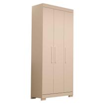 Guarda Roupa Solteiro com 3 Portas e 2 Gavetas Lana Prime ACP MÓVEIS Branco - 100% MDF