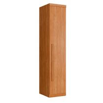 Guarda-Roupa Solteiro Facinium 1 Porta 4 Prateleiras Cinamomo - Pnr Móveis Guarda-Roupa Solteiro Facinium 1 Porta 4 Prateleiras Cinamomo - Pnr Móveis