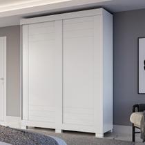 Guarda-Roupa Solteiro França 2 Portas 100% MDF Linhamobília